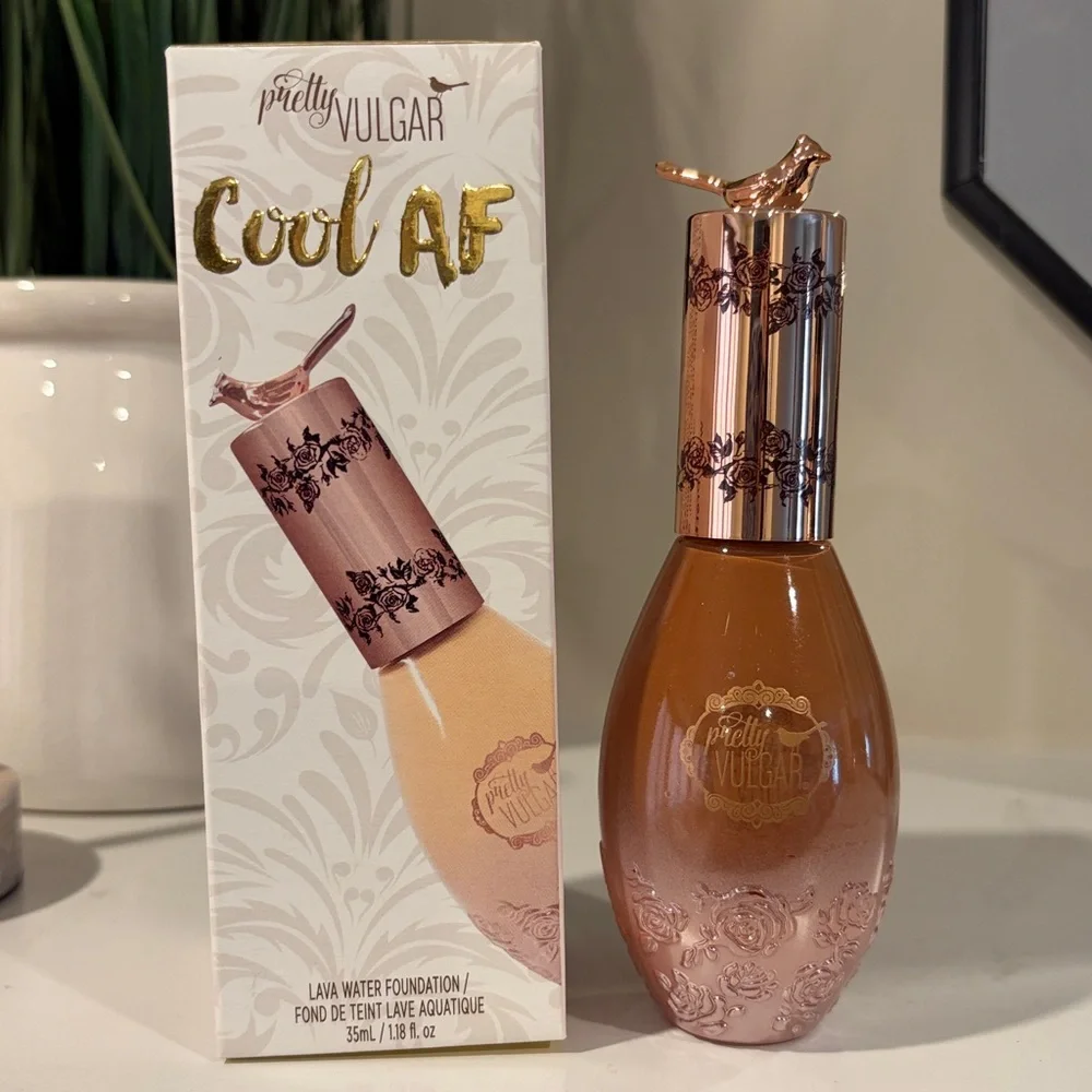 Pretty Vulgar Cool AF Lava Water Foundation - Bare Bae - NEW!! makeup beauty
